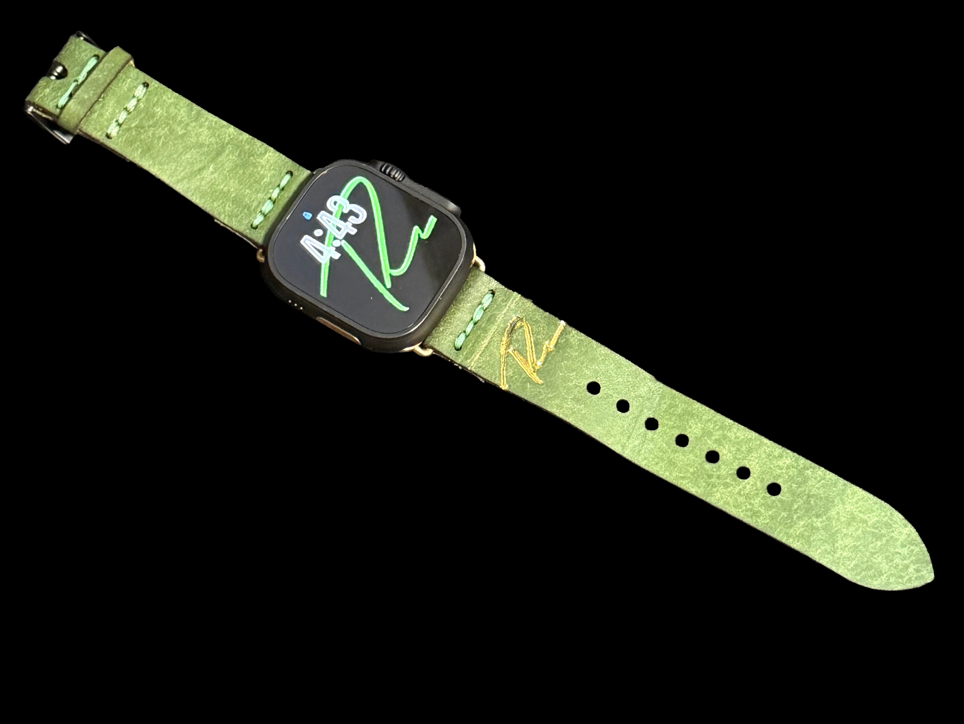The Micah — Leather Apple Watch Band