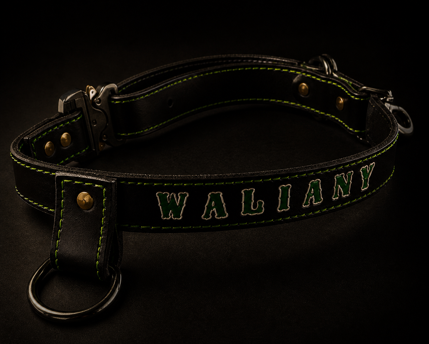 Custom Leather Bunker Belt