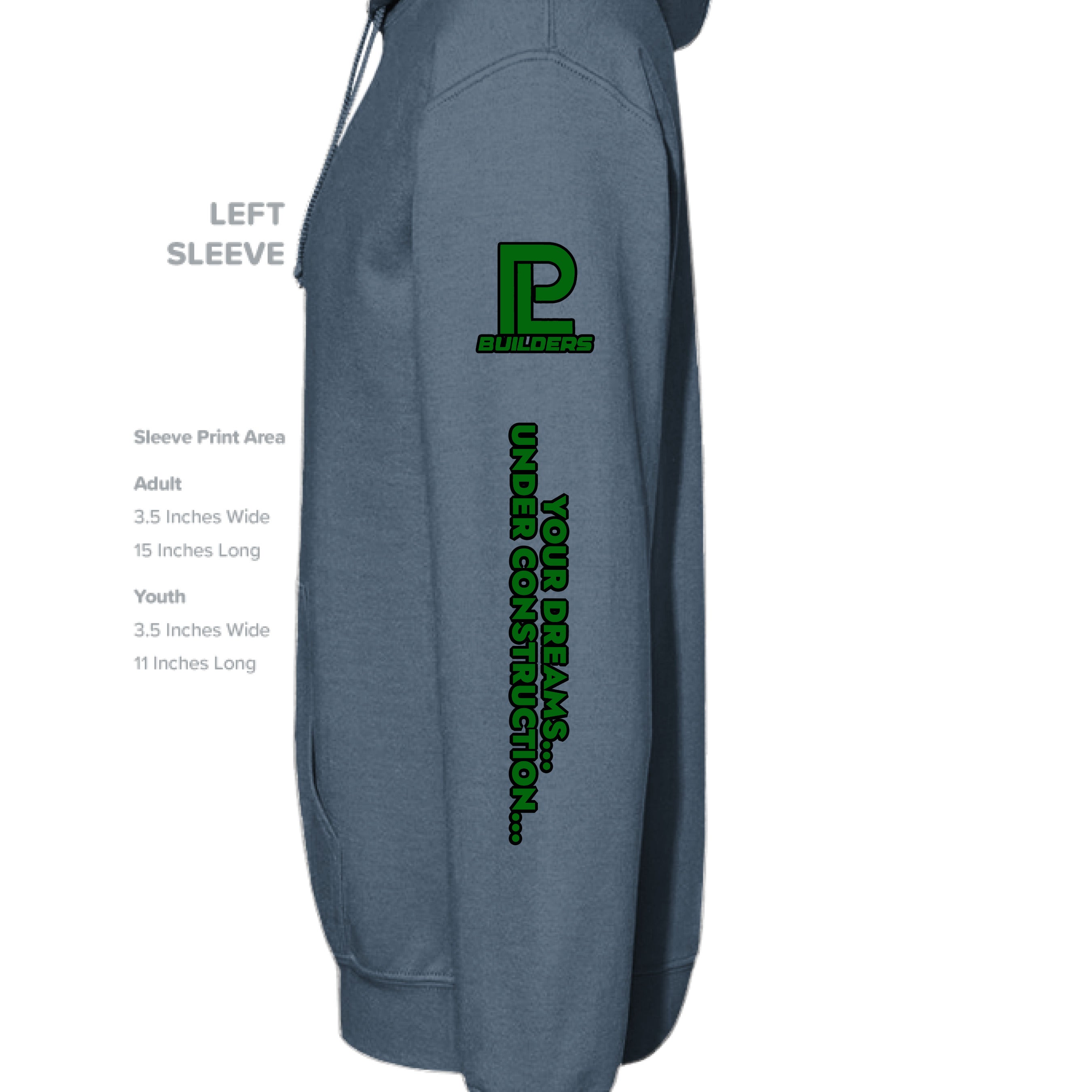 Indigo Blue - SLEEVE_LEFT