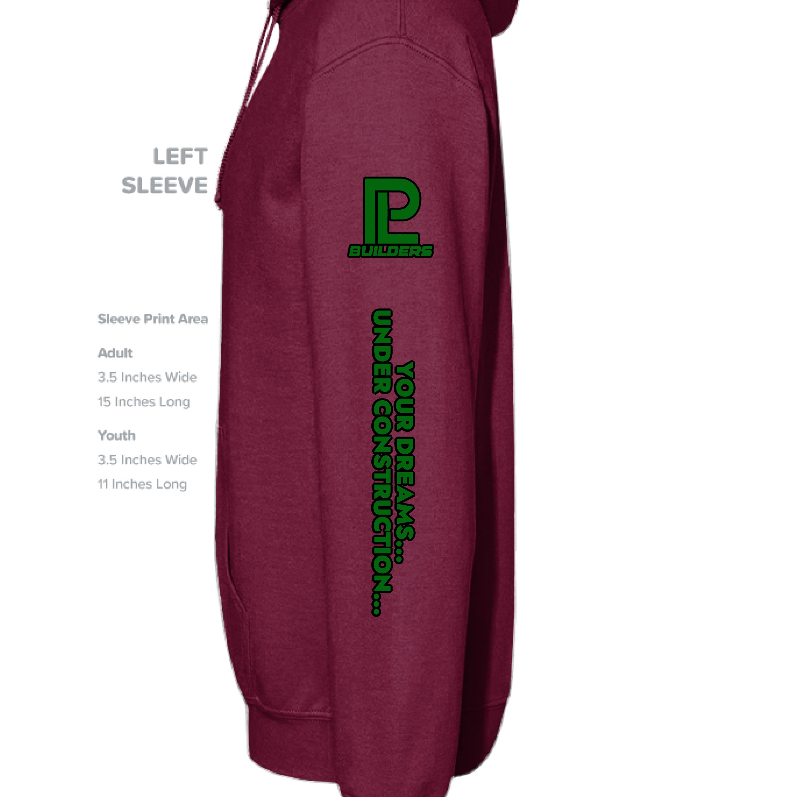 Cardinal Red - SLEEVE_LEFT
